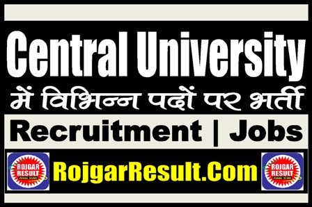 Central University of Jharkhand Recruitment 2023