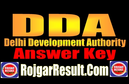 DDA Answer Key 2024