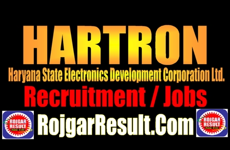 Hartron Recruitment 2024