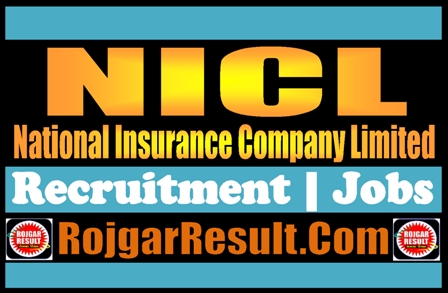 National Insurance NICL Recruitment 2024 Apply Online Form