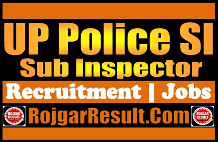 UP Police SI Recruitment 2025