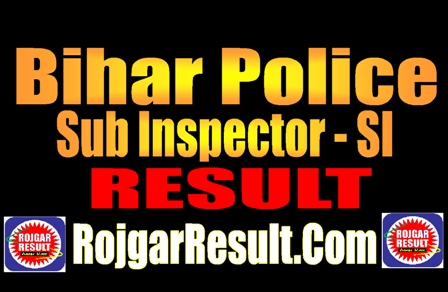 Bihar Police SI Result 2024