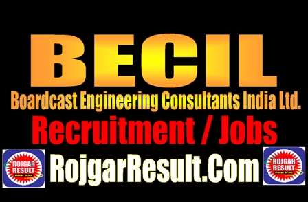 BECIL Recruitment 2024