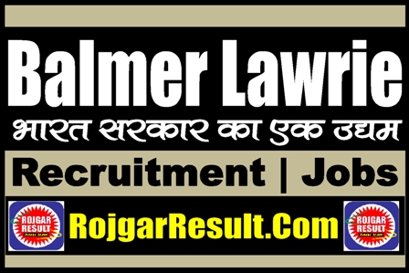 Balmer Lawrie Recruitment 2024 Online Form