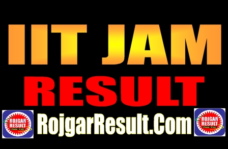IIT JAM Result 2025