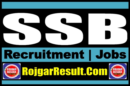 SSB Recruitment 2024 Online Form
