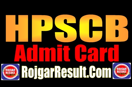 HPSCB Admit Card 2024