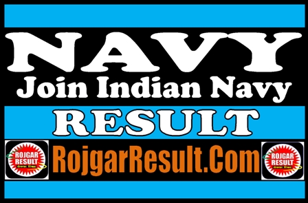 Indian Navy Result 2025