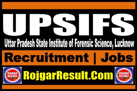 UPSIFS Recruitment 2024 Apply Online Form