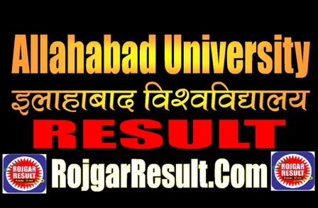 Allahabad University Result 2025