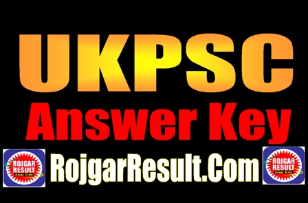 UKPSC Answer Key 2024