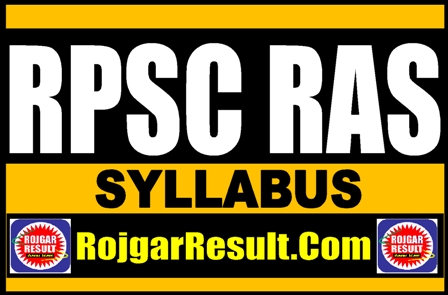 RPSC RAS Syllabus 2024