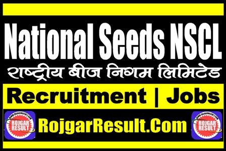 National Seeds NSCL Recruitment 2024