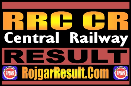 Railway RRC CR Apprentice Result 2025