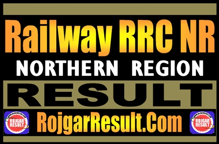 Railway RRC NR Apprentice Result 2025
