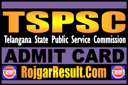 TSPSC Admit Card 2024