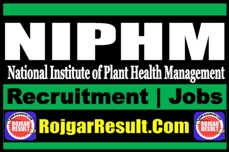 NIPHM Recruitment 2024
