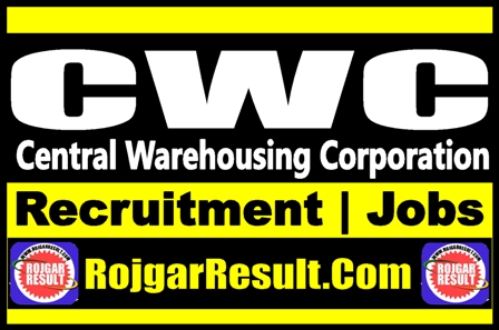 CWC Various Post Recruitment 2025 Online Form