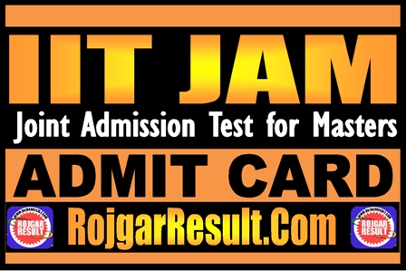 IIT JAM Admit Card 2025