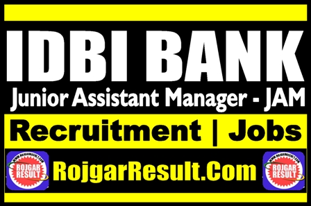 IDBI Bank Junior Assistant Manager Recruitment 2025