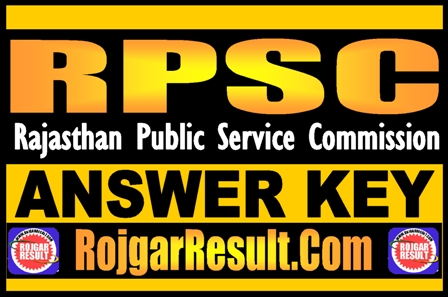 RPSC Answer Key 2025