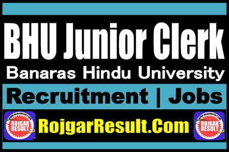 BHU Junior Clerk Recruitment 2025