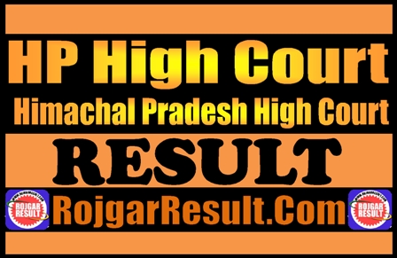 HP High Court Result 2025