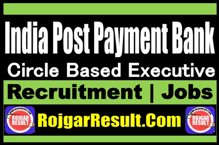 IPPB Circle Based Executive Recruitment 2025