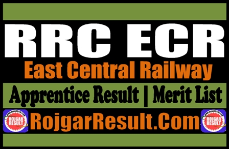 Railway RRC ECR Apprentice Result 2025