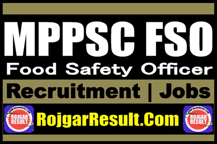 MPPSC FSO Recruitment 2025