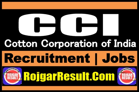 CCI Cotton Corporation of India Recruitment 2025