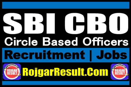 SBI CBO Recruitment 2026