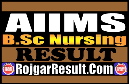 AIIMS BSc Nursing Result 2025