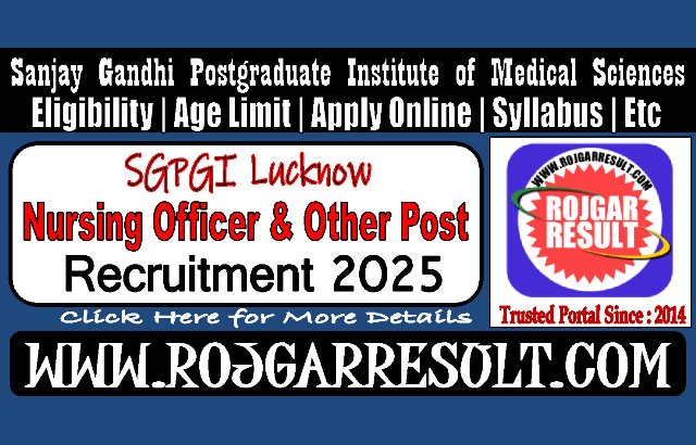 Sanjay Gandhi Postgraduate Institute of Medical Sciences