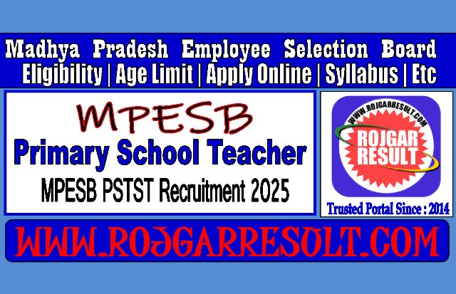 Primary School Teacher Selection Test PSTST