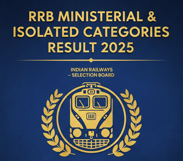 RRB Ministerial and Isolated Result