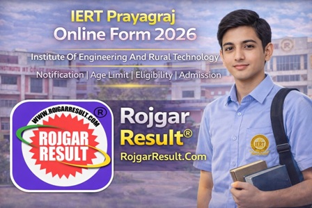 IERT Admission 2026 Apply Online Form