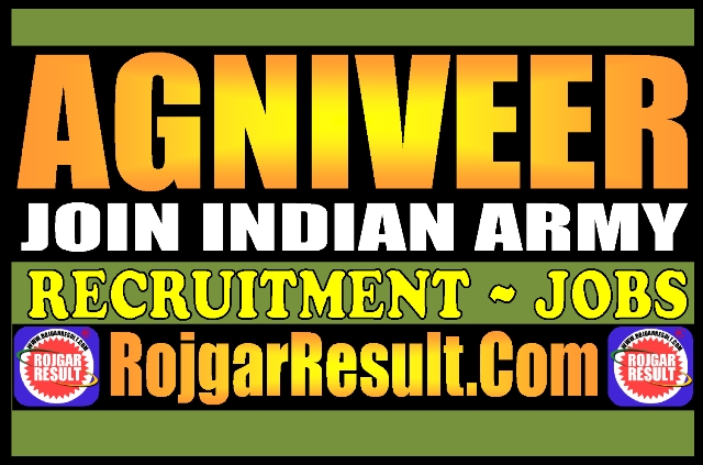 Join Indian Army Agniveer Recruitment 2026
