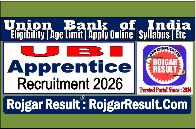 Union Bank UBI Apprentices Online Form 2026