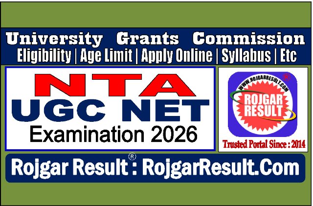UGC NET June 2026 Online Form
