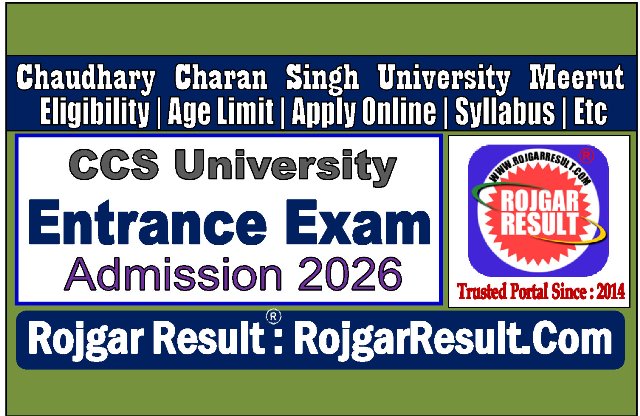 CCS University Admission 2026