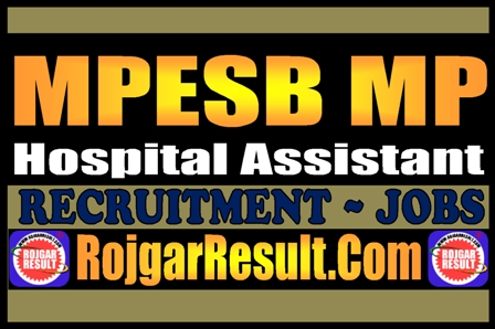 MPESB MP Hospital Assistant Recruitment 2026