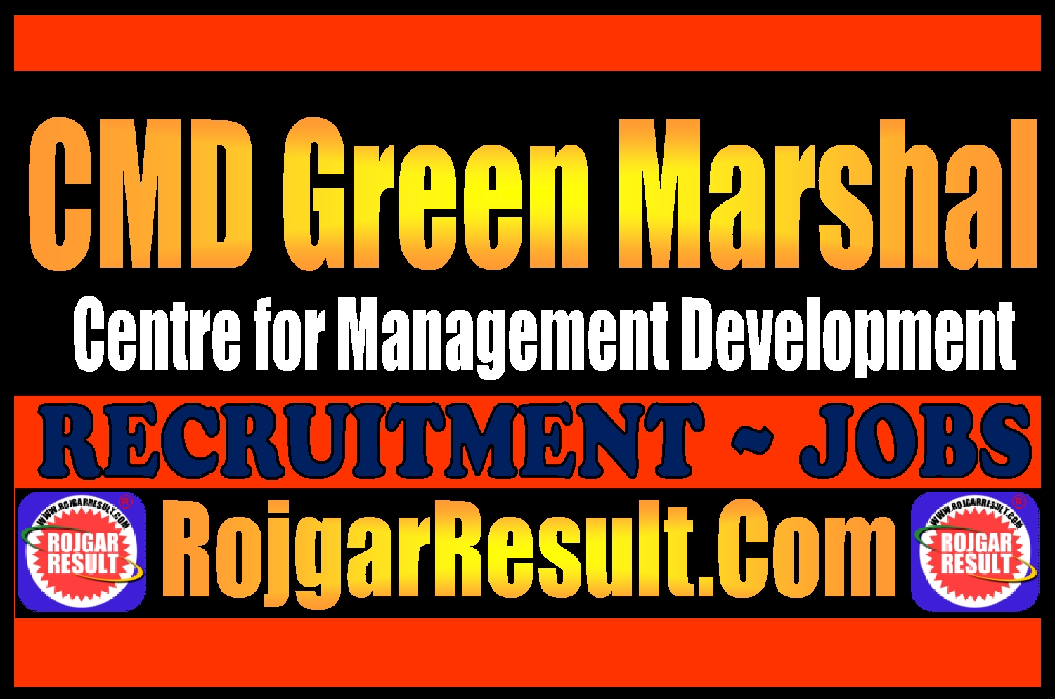 CMD Green Marshal Recruitment 2026