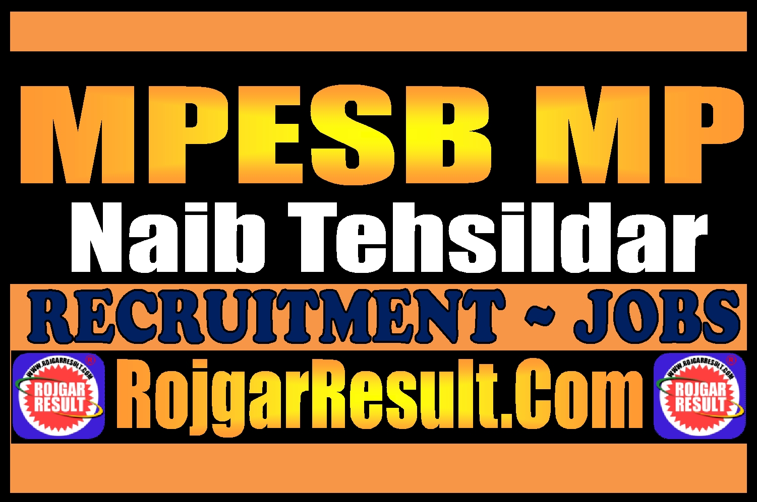 MPESB MP Naib Tehsildar Recruitment 2026